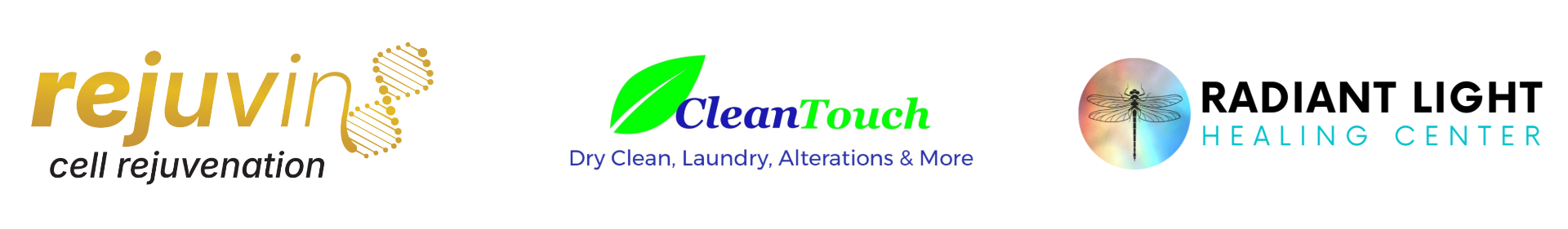 Client logos featuring real small businesses we work with